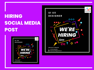 Hiring Social media post