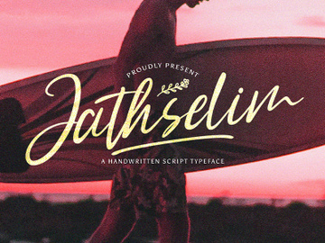 Jathselim - Handwritten Font