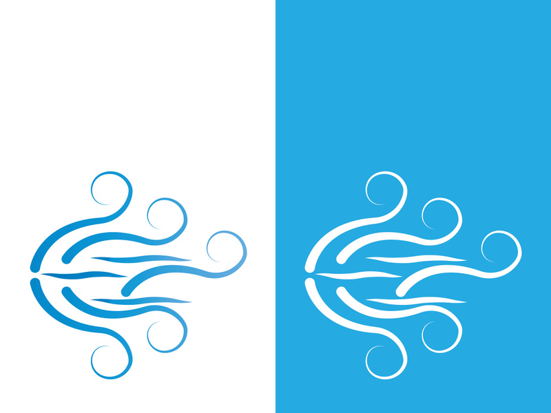 Wind icon vector illustration design template by ~ EpicPxls