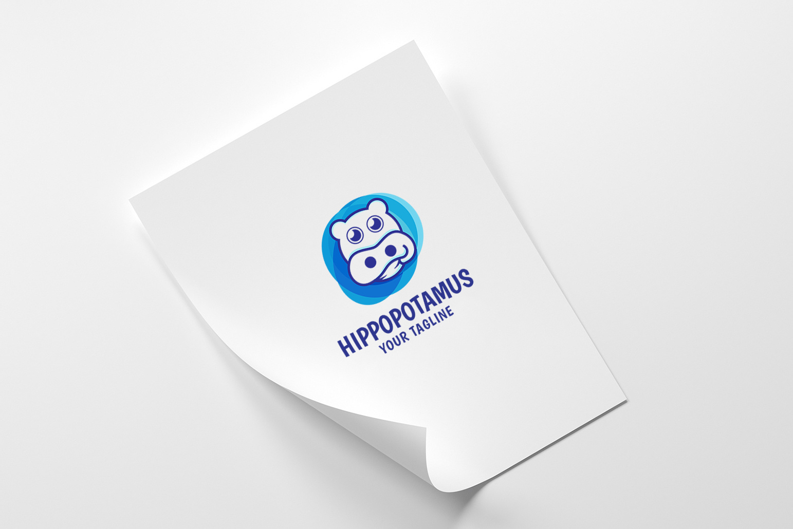 unique hippos - Logo Vorlage