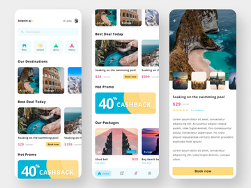Travel booking mobile