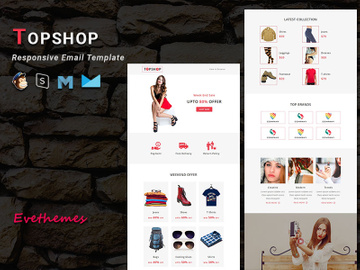 TOPSHOP - Responsive Email Template