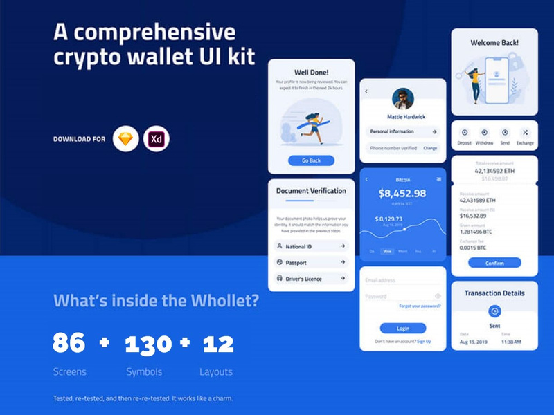 Crypto Wallet App by Ismail ~ EpicPxls