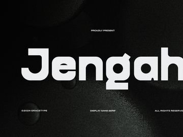 Jengah | Display Sans Serif