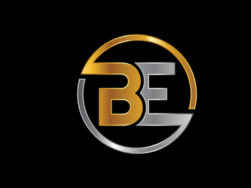 Initial Letter B E Logo Design Vector. Graphic Alphabet Symbol For Corporate Business Identity
