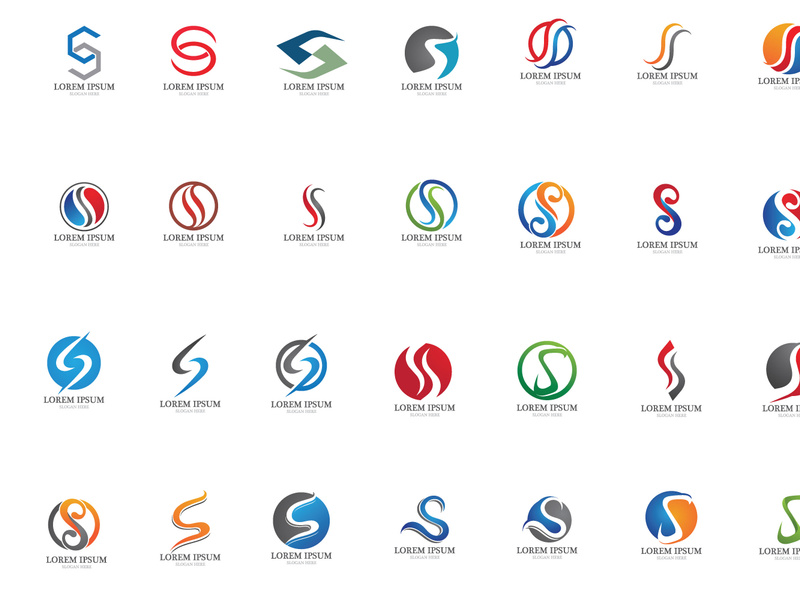 S letter initial logo vector by Upgraphic EpicPxls