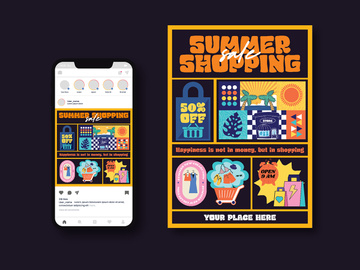 Summer Shopping Flyer