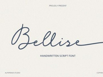 Bellise - Script Font