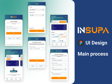 Internet service provider UI design