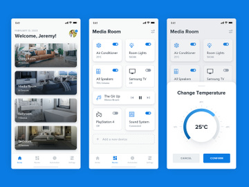 Smart Home App Concept