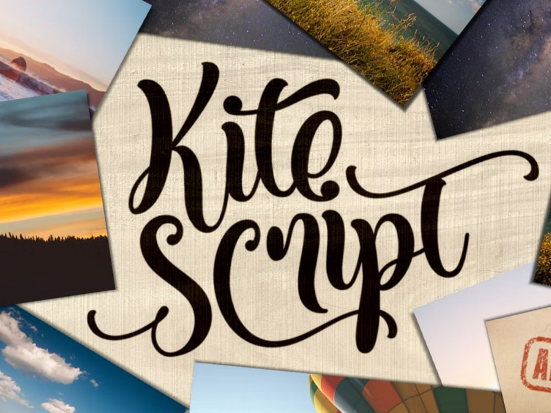 Kite Script Font Free Demo by Twicolabs Fontdation ~ EpicPxls
