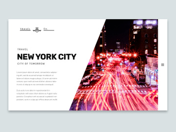 Travel PSD Banner Design Template