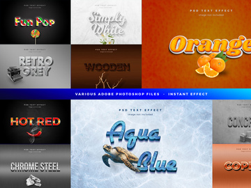 Various Text Effect Style