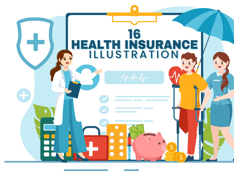 16 Health Insurance Illustration by denayuneep ~ EpicPxls