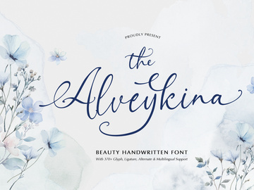 Alveykina | Beauty Handwritten Font