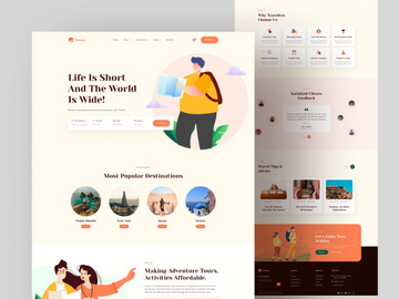 Travolo - Travel & Tourism Template Home V-01