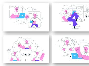 10 Remote Team Offsite Illustration