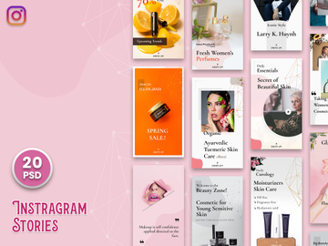 Beauty & Cosmetic Instagram Stories-V01
