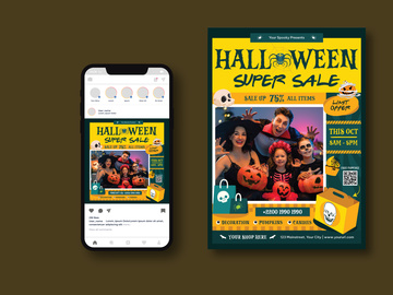 Halloween Sales Flyer