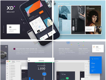 Sleek iOS UI Kit