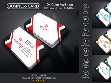 Minimal Business Card Design Template