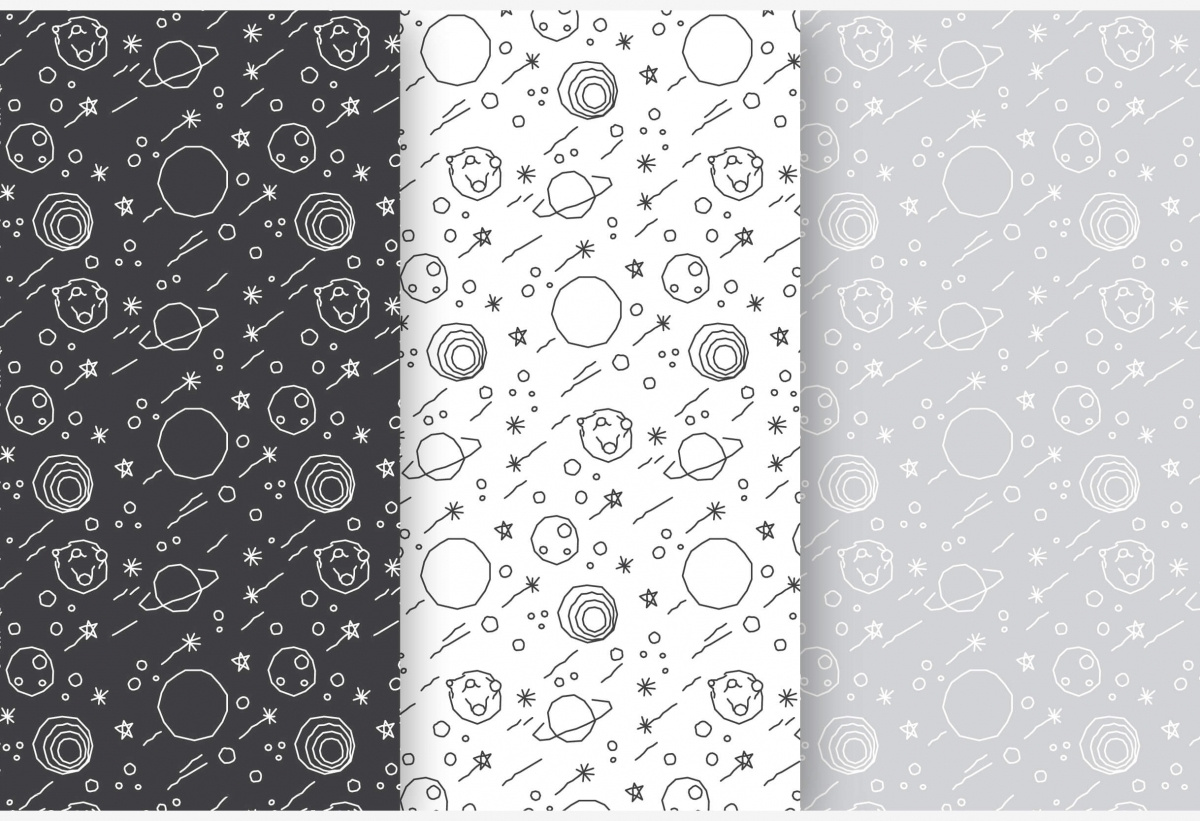无缝空间图案(Seamless Space Patterns)插图3