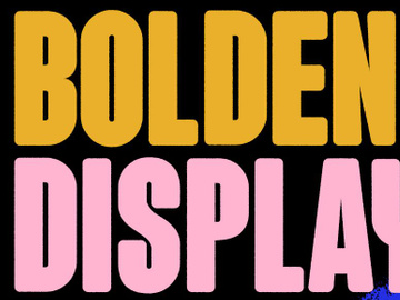 Bolden Display - Free Font