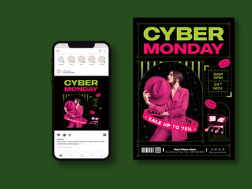 Cyber Monday Flyer