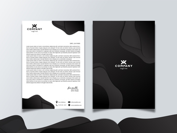 Professional creative letterhead template design for your business