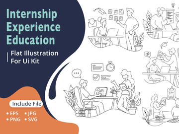 Intern and mentor working together