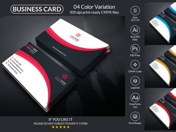 Professional Business Card Design Template