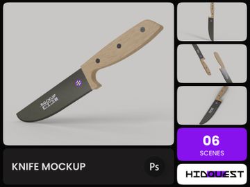 Knife Mockup