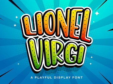 LIONEL VIRGI - Playful Display Font