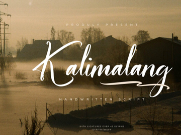 Kalimalang | Handwritten Script