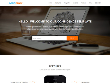 Confidence Digital Agency Web Theme