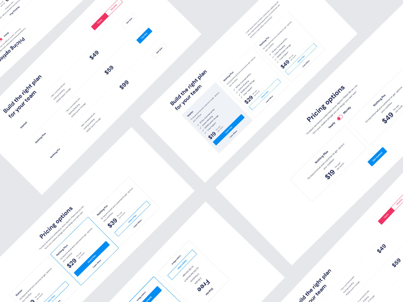 Pricing Web UI KIT by Rony204320 ~ EpicPxls