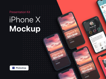 Presentation Kit - iPhone showcase Mockup