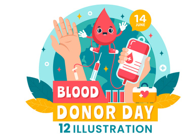 12 World Blood Donor Day Illustration