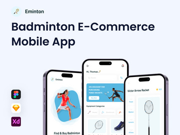 Eminton - Badminton E-Commerce Mobile App