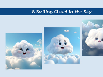 Smiling Cloud in the Sky