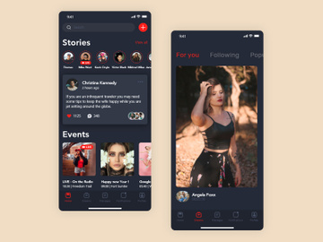 Video streaming screen