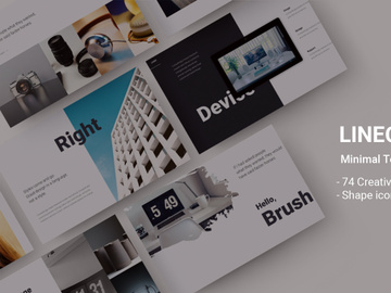 LINEO - Minimal Animated Google Slide Template