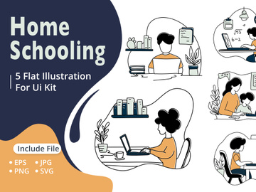 Home Schooling Student online