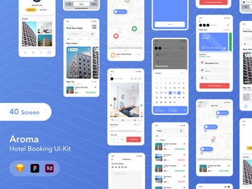 Aroma - Hotel Booking UI-Kit