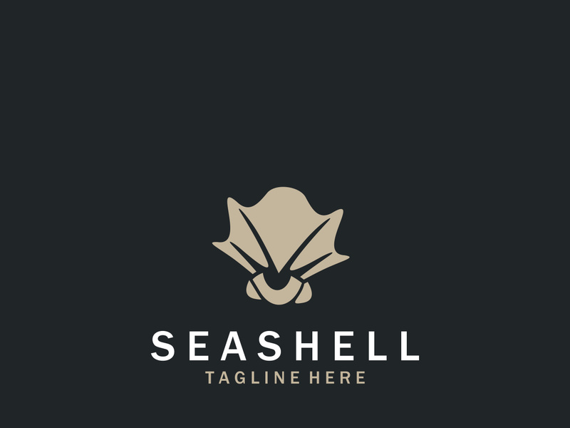 Seashell Logo. Ocean Animals premium quality graphic ~ EpicPxls