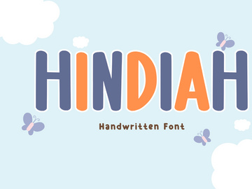 Hindiah - Handwritten Font