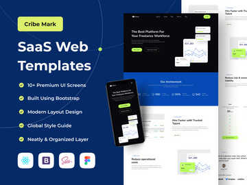 Cribe Mark  v1.0 (UILarax) - the best sass template