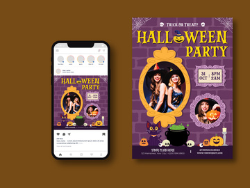 Halloween Party Flyer