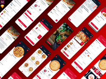 Cheeza Pizza App - UI Kit