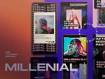 Millennial Social Media Template